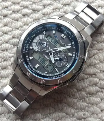 CASIO 오시아누스 OCW-T400 전파 솔라 티타늄 데지아나