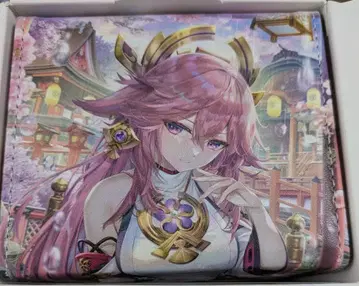 유희왕 인조 가죽 데크 케이스 카드 케이스 원신 아에 미코