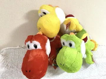 새상품 슈퍼 마리오 요시 봉제 인형 3개 세트