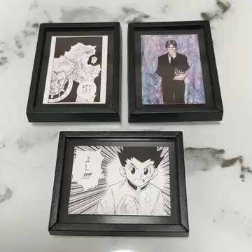 HUNTERXHUNTER 헌터 헌터 시계 부품 마그넷 3개 세트