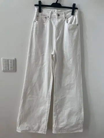 가격 인하 유나이티드 애로우즈 화이트 데님 36