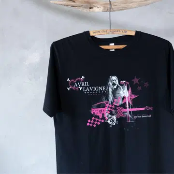 00s 아빌 라빈 티셔츠 Avril Lavigne 사이즈 M