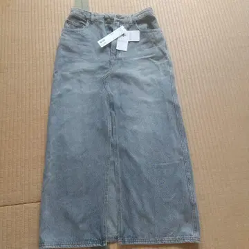 청바지 타이트 롱 스커트