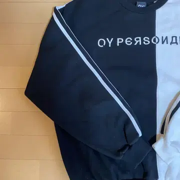 OY PERSONAL 트레이닝복 블랙/화이트