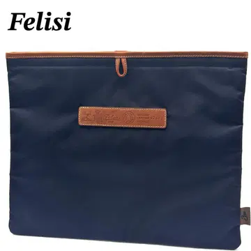 Felisi 페리지 클러치 백 나일론 가죽 파우치