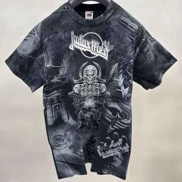 Judas Priest WORLD TOUR 티셔츠 M 사이즈 블랙