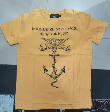 RRL Ralph Lauren 머스타드 티셔츠
