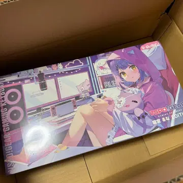 미개봉 새상품 VSPO! GEAR 게이밍 키보드 보라색 미야 루나