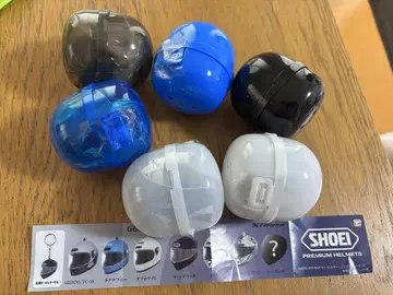 SHOEI HELMET 키링 컬렉션 6개 세트