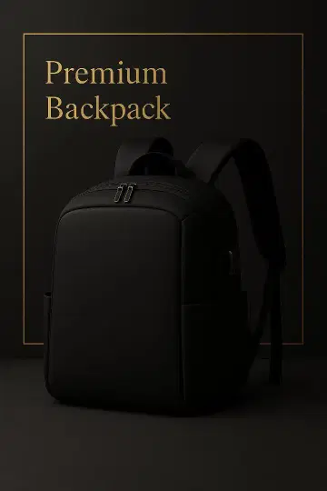 초경량 백팩 블랙 약 20L