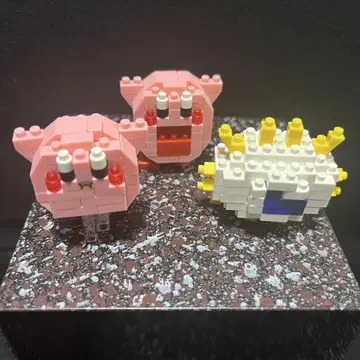 nanoblock 나노 블록 미니 나노 별의 커비 3개 세트