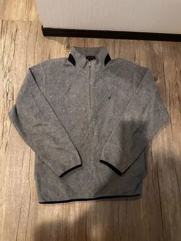 NAUTICA 그레이 집업 가디건
