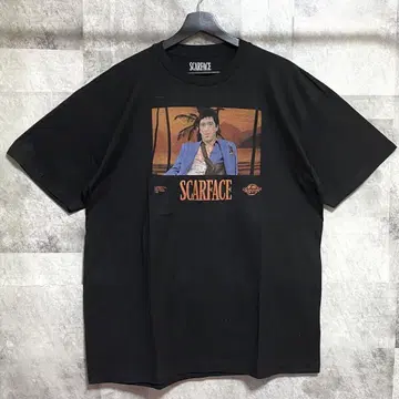 SCARE FACE 스케어 페이스 티셔츠 블랙 L