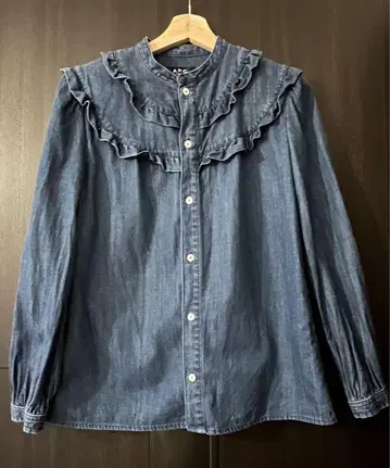 A.P.C. 아페쎄 데님 셔츠 긴팔 34