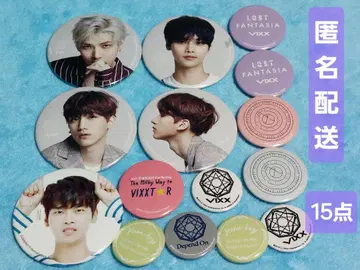 VIXX 캔뱃지 LEO 레오 N 엔 효기