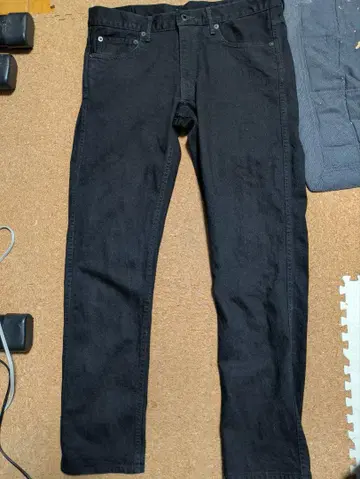재팬 블루 청바지 블랙 데님 JB3100