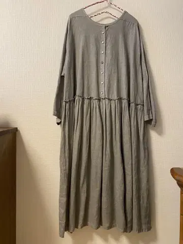 nest Robe 린넨 천연 염색 원피스