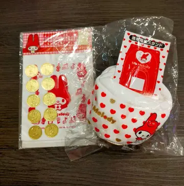 레어 Sanrio 헤이세이 레트로 마이멜로디 소품함 랩핑 봉투 1998