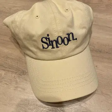 sinoon 캡 크림 옐로우