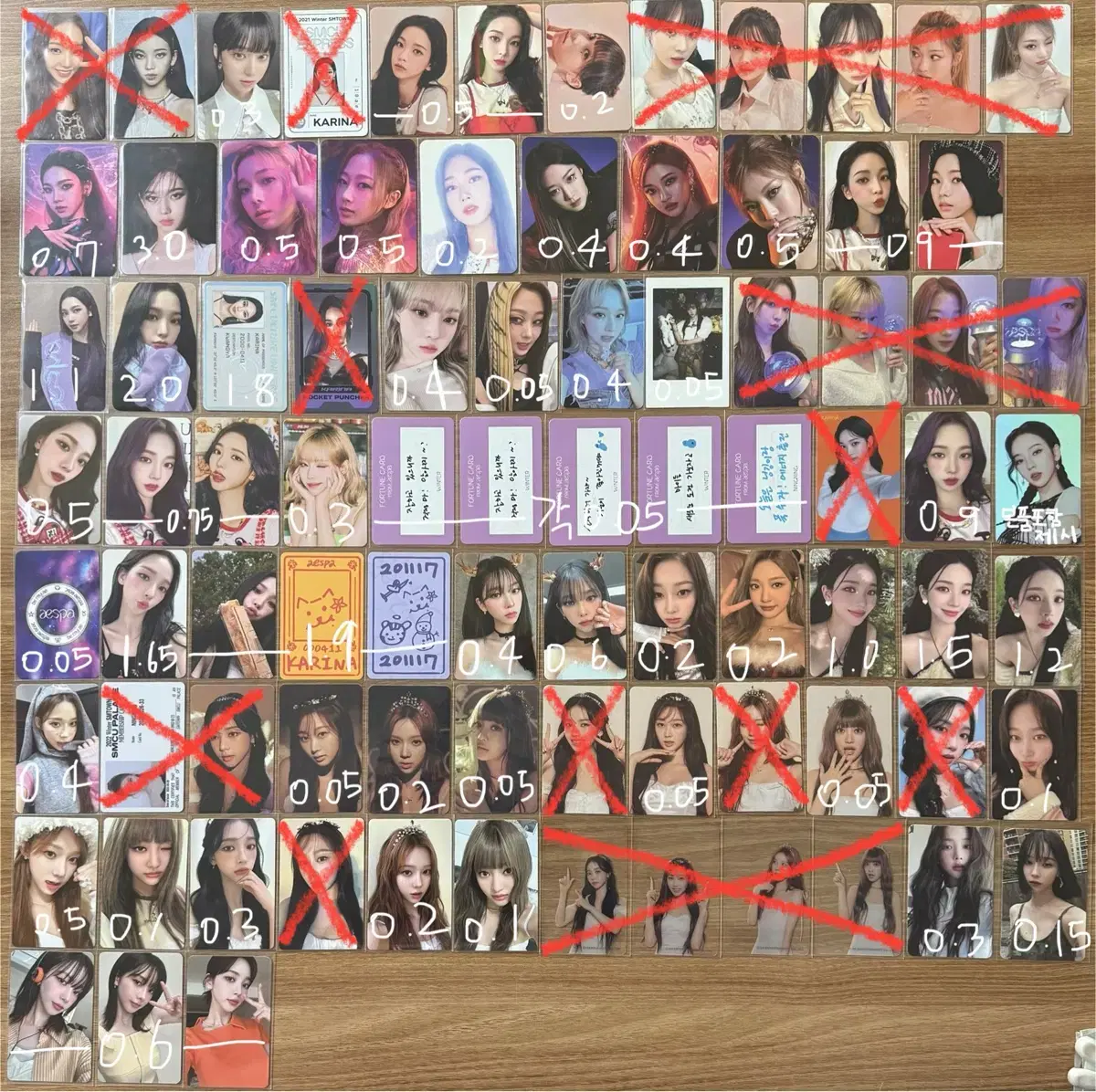 에스파 포토카드 앨범포카 MD포카 스페셜 포카