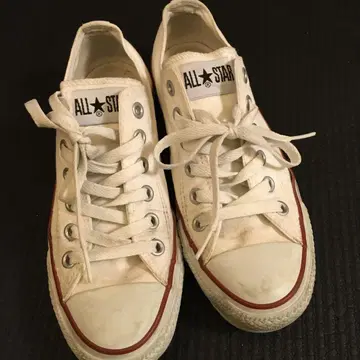 ALL STAR 화이트 스니커즈
