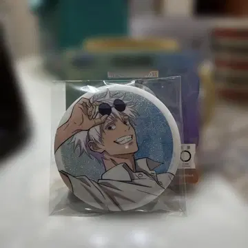 주술회전 세가 럭키 쿠지 캔뱃지 고조 고토