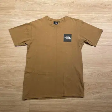 THE NORTH FACE 브라운 티셔츠