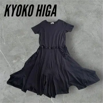 KYOKO HIGA 키요코 히가 롱 원피스 반팔 변형 디자이너