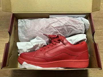 미사용 새상품 VANS 캐놀라 레드 24.5cm