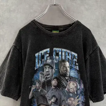ICECUBE 아이스 큐브 프린트 티셔츠 XL 블랙