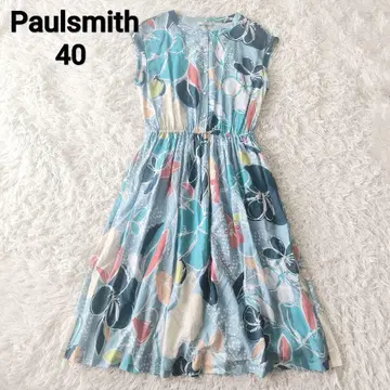 Paulsmith 폴 스미스 플라워 프린트 플레어 원피스