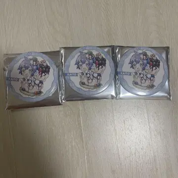 유키 미쿠 snowmiku GIGO 콜라보 KAITO 캔뱃지 3개 세트