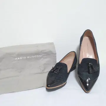 새상품급 FABIO RUSCONI 파비오 루스코니 태슬 펌프스 23cm