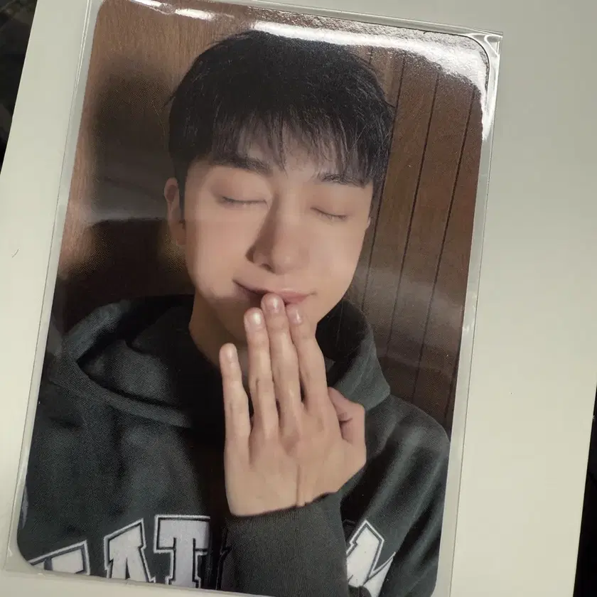 monstax 直筆サイン ミニョク サイン入り トレカ 190222 ペンサ