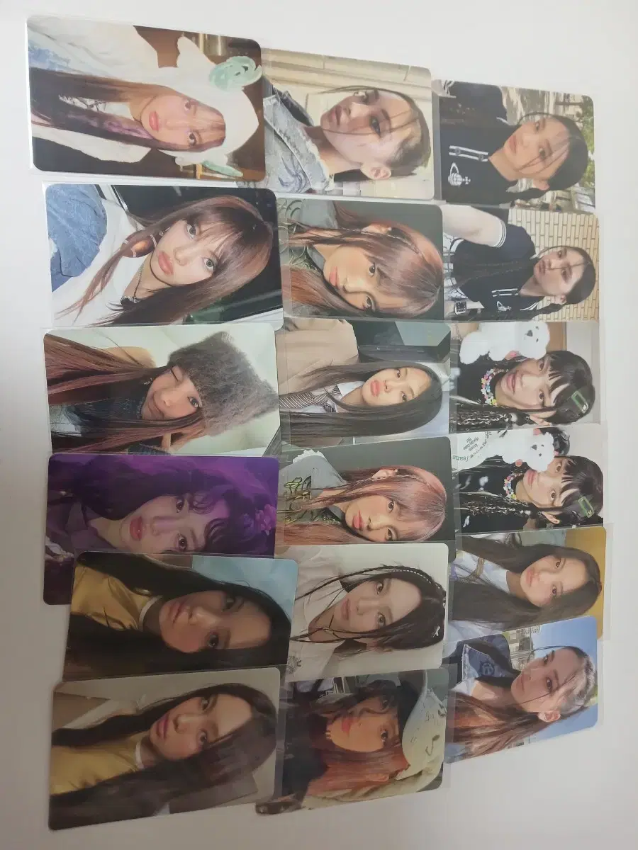 급처*뉴진스 혜인  앨범 포토카드 34장 일괄
