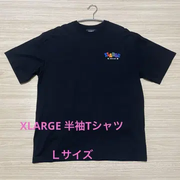 XLARGE 스케이트보드 티셔츠 블랙