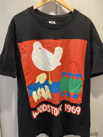 woodstock 우드스탁 아메카지 미국제 90년대 티셔츠