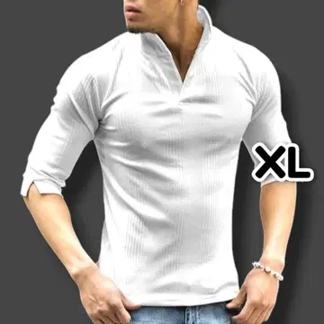 JOKER 7부 소매 랜덤 골지 옷깃 와이어 스키퍼 XL g7d