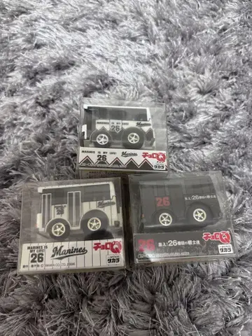 쵸로Q 지바 롯데 마린스 3개 세트