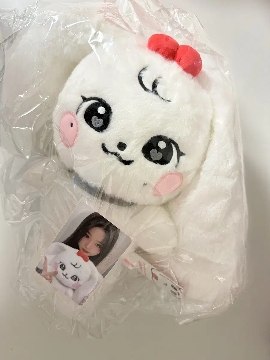 아이브 미니브 플러피 플러시 30cm 장원영