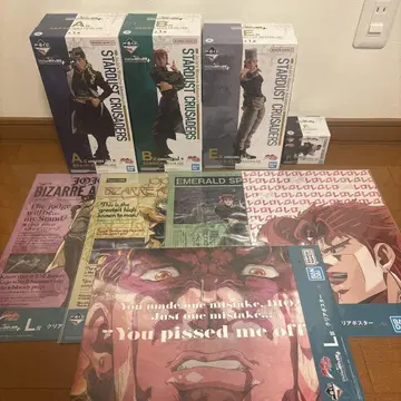 죠죠 제일복권 A상 B상 E상 F상 피규어 포스터 정리