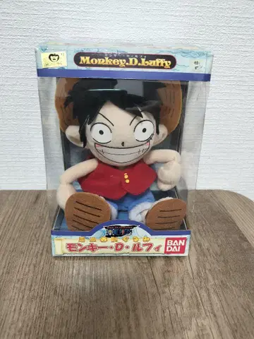 몽키 D. 루피 원피스 레트로 초기 피규어 봉제 인형
