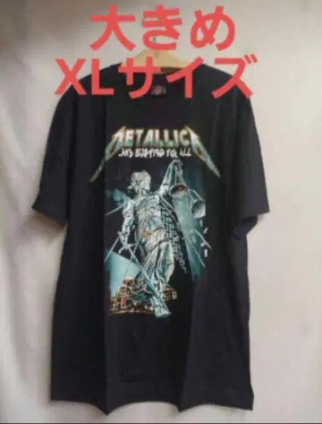 밴딩 티셔츠 METALLICA 메탈리카 XL 사이즈(3L 정도)