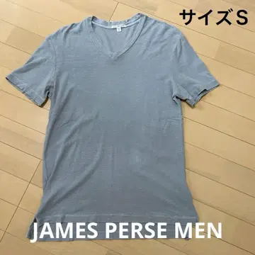 JAMES PERSE MEN 코튼 베이직 V넥 티셔츠