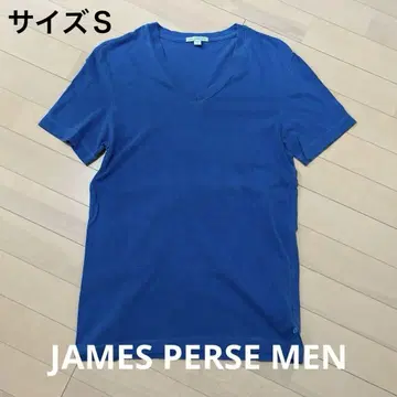 JAMES PERSE MEN 코튼 베이직 V넥 티셔츠