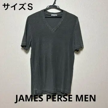 JAMES PERSE MEN 코튼 베이직 V넥 티셔츠