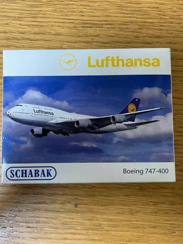 루프트한자 보잉 747-400 보잉 비행기 미니어처