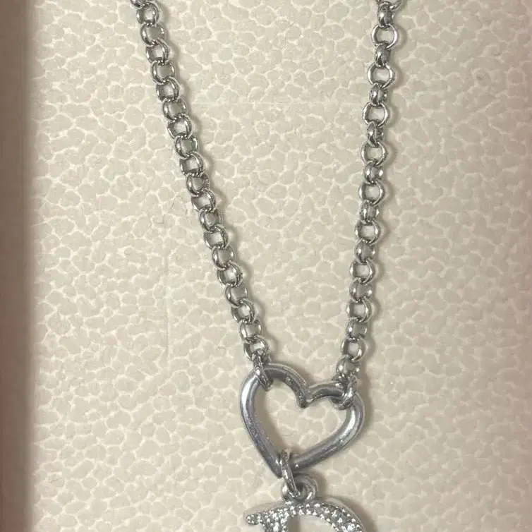 Numbering Pearl Ribbon Necklace #9701 (Final Price) on