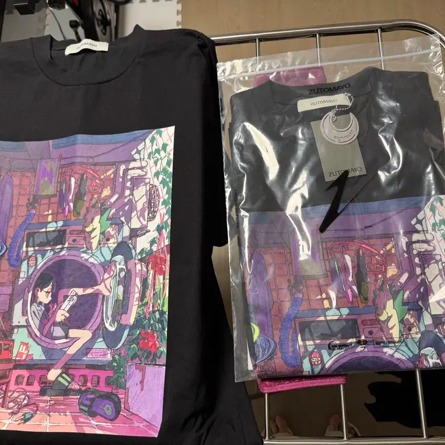 XXL】Re：HP トップTシャツ（Black) ずとまよ②