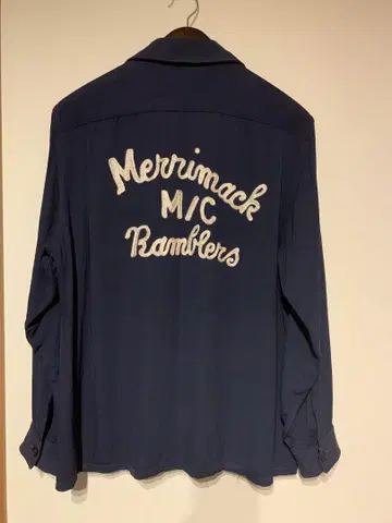 40년대 빈티지 MC 레이온 가바 셔츠 50년대 맥그리거 필그림
